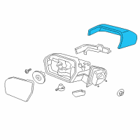 OEM Ford Expedition Mirror Cover Diagram - JL1Z-17D742-CA