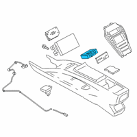 OEM Ford Explorer Module Diagram - BT4Z-19A387-B