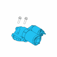 OEM Ford Fusion Starter Diagram - BE5Z-11002-C