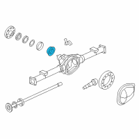 OEM Ford Outer Bearing Diagram - F81Z-4621-BA