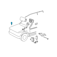 OEM Ford Escape Front Sensor Diagram - 6L1Z-14B004-AA