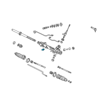 OEM Mercury Mountaineer Pinion Valve Diagram - F5TZ-3D517-A