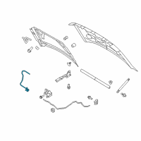OEM Ford F-150 Lever Assembly Diagram - AL3Z-16916-A