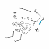 OEM Ford Freestyle Filler Pipe Diagram - 5F9Z-9034-BA