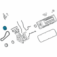 OEM Ford Camshaft Gear Diagram - AL3Z-6256-CA