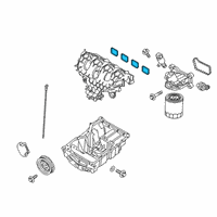OEM Ford Ranger Manifold Gasket Diagram - CJ5Z-9439-A