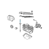 OEM Ford Escape Tube Assembly Diagram - 5L8Z-6754-AA