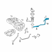 OEM Ford EcoSport Filler Pipe Diagram - GN1Z-9034-S