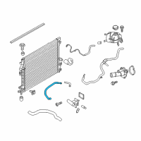 OEM Ford Edge By-Pass Hose Diagram - AG9Z-8597-A