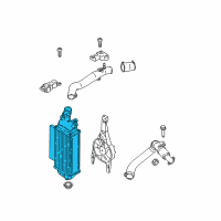 OEM Ford EcoSport Intercooler Diagram - H1BZ-6K775-A