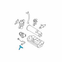 OEM Ford Thunderbird Oxygen Sensor Diagram - F1TZ-9F472-A