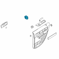 OEM Ford Seat Heat Switch Diagram - 8A1Z-14D694-AA