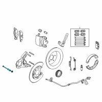 OEM Lincoln Caliper Repair Kit Diagram - 1L2Z-2386-AA