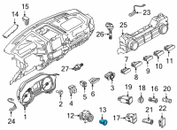 OEM Ford F-150 SWITCH ASY - SOLENOID CONTROL Diagram - ML3Z-10B776-AA