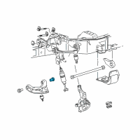 OEM Ford Explorer Sport Trac Lower Control Arm Rear Bushing Diagram - F57Z-3069-CA