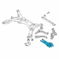 OEM Ford Five Hundred Lower Control Arm Diagram - 7F9Z-5A649-TR
