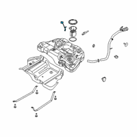 OEM Ford Fusion Fuel Gauge Sending Unit Diagram - DG9Z-9A299-H
