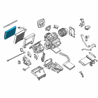OEM Ford Escape Filter Assembly Diagram - CV6Z-19N619-A