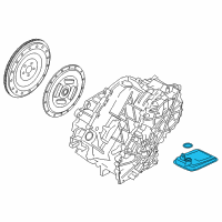 OEM Ford Fusion Filter Diagram - DG9Z-7A098-A
