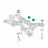 OEM Ford Edge Insulator Diagram - 7T4Z-4B425-B