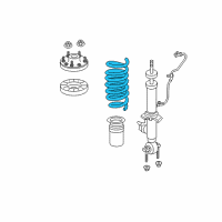 OEM Ford Expedition Coil Spring Diagram - 9L1Z-5310-Q