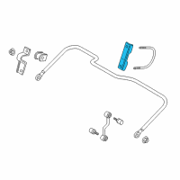 OEM Ford F-250 Super Duty Support Diagram - 7C3Z-5B498-A
