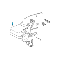 OEM Ford Escape Front Sensor Diagram - 8L8Z-14B004-B