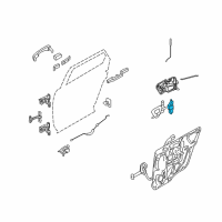 OEM Lincoln Actuator Assembly Diagram - 6L3Z-25218A42-AA