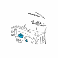 OEM Ford Expedition Reservoir Assembly Diagram - 1L1Z-17618-BA