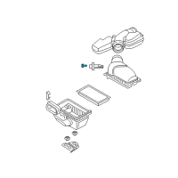 OEM Ford Fiesta Wire Harness Screw Diagram - -W711655-S300