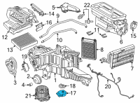 OEM Ford F-250 Super Duty Adjust Motor Diagram - FL3Z-19E616-B
