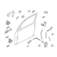 OEM Ford Escape Cable Diagram - 8L8Z-78221A00-A