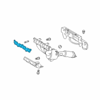 OEM Ford Manifold With Converter Gasket Diagram - BE8Z-9448-D