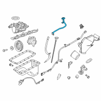 OEM Ford Expedition Oil Pipe Diagram - 3L3Z-6622-AB