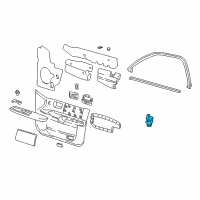 OEM Ford Expedition Mirror Switch Diagram - YL1Z-17B676-AAA