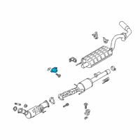 OEM Ford F-150 Mount Bracket Diagram - JL3Z-5A242-A