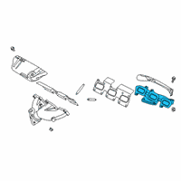 OEM Ford Explorer Exhaust Manifold Diagram - L1MZ-9431-A