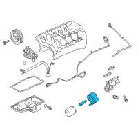 OEM Ford Expedition Engine Oil Cooler Diagram - 2C3Z6A642BC