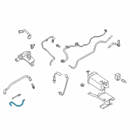 OEM Lincoln MKT Connector Hose Diagram - AA5Z-9E455-A