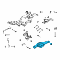 OEM Lincoln MKS Lower Control Arm Diagram - 8A8Z-5A649-C