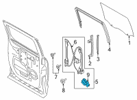 OEM Ford F-150 MOTOR ASY - WINDOW OPERATING Diagram - ML3Z-1623394-A