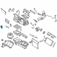 OEM Ford Fusion Expansion Valve Diagram - AE5Z-19849-A