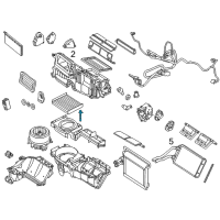 OEM Ford Fusion In-Car Sensor Diagram - 6E5Z-19C734-BA