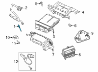 OEM Ford F-150 Glow Plug Diagram - 9X2Z-12A342-A