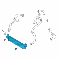 OEM Ford Intercooler Diagram - G3GZ-6K775-A