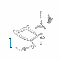 OEM Ford Taurus X Stabilizer Link Diagram - 7F9Z-5K484-R