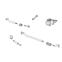 OEM Ford Expedition Shaft & Sector Diagram - F6AZ-3575-AA