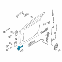 OEM Ford Taurus Door Check Diagram - 8A5Z-5423552-A