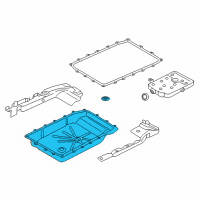 OEM Ford Expedition Oil Pan Diagram - HL3Z-7A194-C