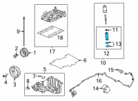 OEM Lincoln MKZ Filter Element Diagram - KU2Z-6731-A
